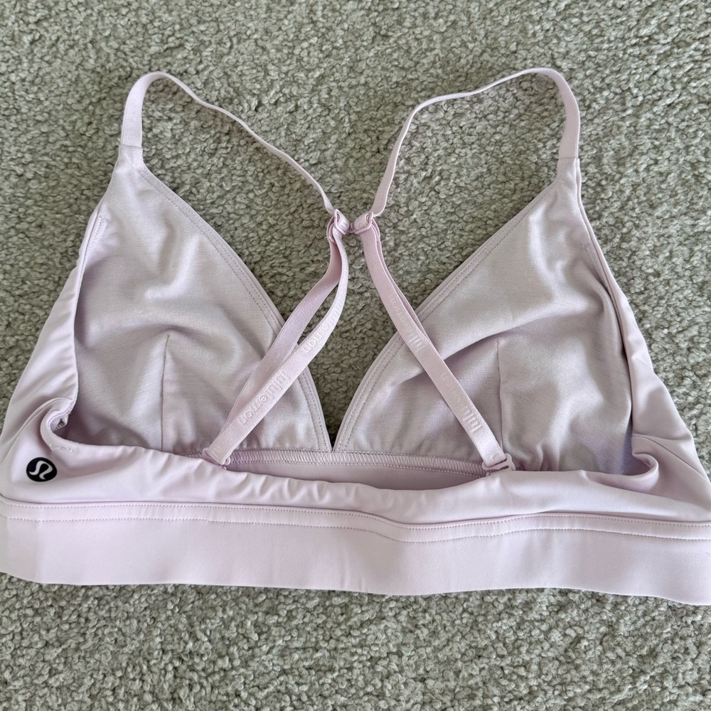 Lululemon, License to Train Triangle Bra Light Support, A/B cup
Meadowsweet Pink - Picture 10 of 11